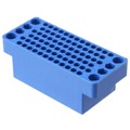 201310-3 - CONN 75POS BLUE PNL MNT