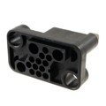 213426-1 - CONN RCPT HSG DRAWER 15POS BLK