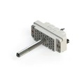 516-038-000-401 - CONN HSG RACK &amp; PANEL 38POS GRY