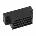 213801-1 - CONN 34POS BLACK PNL MNT