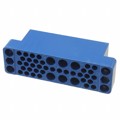 202515-3 - CONN PLUG HSG 42POS BLUE PNL MNT