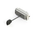 516-090-000-301 - CONN HSG RACK &amp; PANEL 90POS GRY