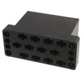 205043-1 - CONN RCPT HSG 12POS BLK PNL MNT
