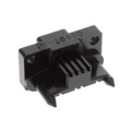 QR/P8-8P-C(21) - CONN PLUG HSG RACK &amp; PNL 8P BLK