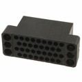 213802-1 - CONN 34POS BLACK PNL MNT