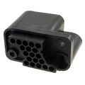 208209-1 - CONN PLUG HSG DRAWER 19POS BLK