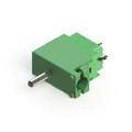 516-020-000-121 - CONN HSG RACK &amp; PANEL 20POS GRN