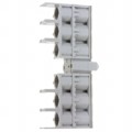 100746-1 - CONN RCPT HSG HARD METRIC 6P GRY