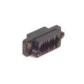 QR/P1-12S-C(51) - CONN RCPT HSG RACK &amp; PNL 12P BLK