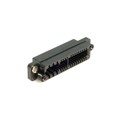 QR/P1-32S-C(51) - CONN RCPT HSG RACK &amp; PNL 32P BLK