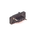 QR/P1-8P-C(01) - CONN PLUG HSG RACK &amp; PNL 8P BLK