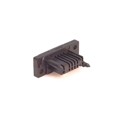 QR/P4-12P-C(01) - CONN PLUG HSG RACK &amp; PNL 12P BLK