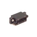 QR/P4-16S-C(01) - CONN RCPT HSG RACK &amp; PNL 16P BLK