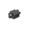 QR/P4-8S-C(01) - CONN RCPT HSG RACK &amp; PNL 8P BLK