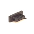 QR/P6-16P-C(01) - CONN PLUG HSG RACK &amp; PNL 16P BLK