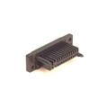 QR/P6-24P-C(01) - CONN PLUG HSG RACK &amp; PNL 24P BLK