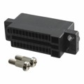 QR/P6-24S-C(01) - CONN RCPT HSG RACK &amp; PNL 24P BLK