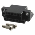 QR/P8-20S-C(01) - CONN RCPT HSG RACK &amp; PNL 20P BLK
