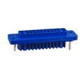 QR/P-24P-C(01) - CONN PLUG HSG RACK &amp; PNL 24P BLU