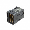 0783492001 - CONN HEADER IMPACT 4POS EDGE MNT