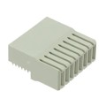 120943-6 - CONN RCPT BLADE PWR 8POS EDGE MT