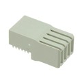 120943-2 - CONN RCPT BLADE PWR 4POS EDGE MT