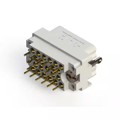 516-020-520-302 - CONN PLUG RACK &amp; PNL 20P PNL MT