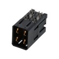 0782111011 - CONN HEADER POWER 4POS EDGE MNT
