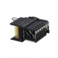 0764103107 - CONN HDR IMPACT 90POS EDGE MNT