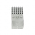 MP2-SP08-41M1-LR - CONN RCPT BLADE PWR 8POS EDGE MT