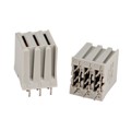 HM-PWR-SCK-01-LR - CONN RCPT BLADE PWR 3POS PCB