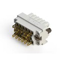 516-020-500-402 - CONN RCPT RACK &amp; PNL 20P PNL MT