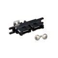 PS3-2UP - CONN RCPT 2POS PNL MNT