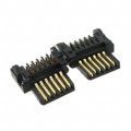 QR/P18-12PA - CONN PLG RACK&amp;PNL 12P FREE HANG