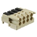 0746420001 - CONN RCPT COAX 8POS EDGE MNT