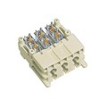 07311000019 - CONN PLUG COAX 6POS EDGE MNT