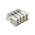 07311000020 - CONN PLUG COAX 8POS EDGE MNT
