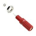 111-0102-001 - CONN BIND POST KNURLED RED
