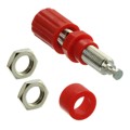 CT2232-2 - CONN BIND POST KNURLED RED