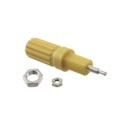 111-0107-001 - CONN BIND POST KNURLED YELLOW