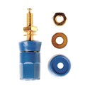 5018-6 - CONN BIND POST HEX BLUE