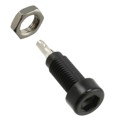 105-0803-001 - CONN TIP JACK SLDR EYELET BLACK