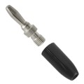 108-0303-001 - CONN BANANA PLUG SLDRLESS BLACK