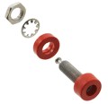 1581-2 - CONN BANANA JACK TURRET RED