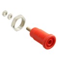 72930-2 - CONN BANANA JACK THRD RED