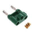 MDP-5 - CONN DBL BAN PLUG STACK SLDRLESS