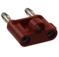 MDP-2 - CONN DBL BAN PLG STACK SLDRLESS