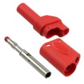 BU-31104-2 - CONN BANANA PLUG STACK SLDR RED