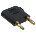 2035-0 - CONN DBL BAN PLUG STACK SLDRLESS