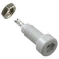 105-0801-001 - CONN TIP JACK SLDR EYELET WHITE